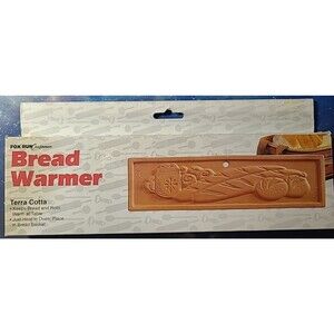 Vintage Terracotta Fox Run Craftsmen Bread / Rolls Warmer - made in Taiwan